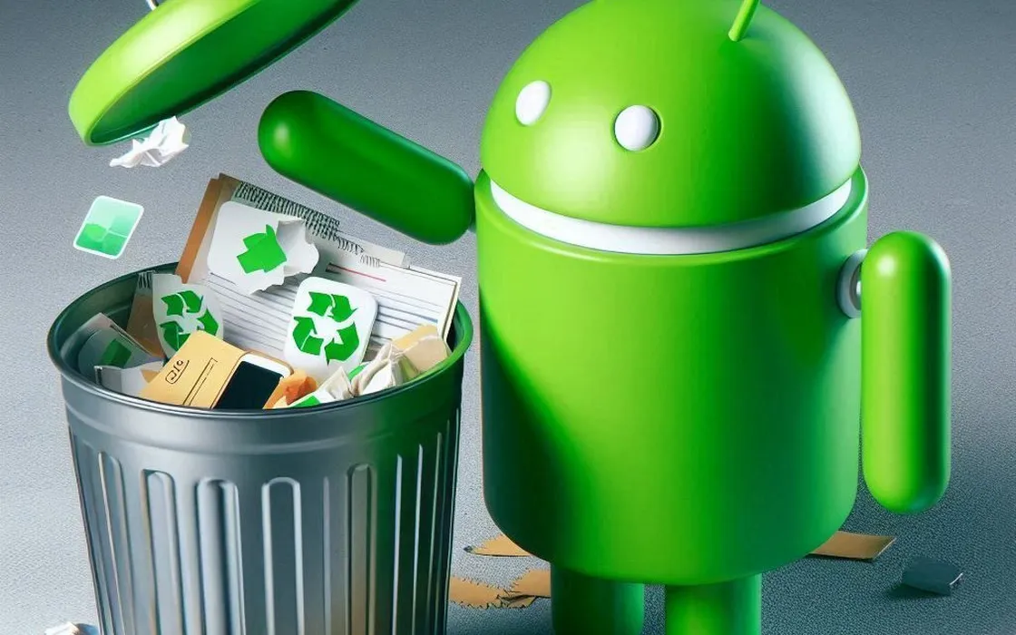 Come svuotare Cestino Android: la procedura in pratica