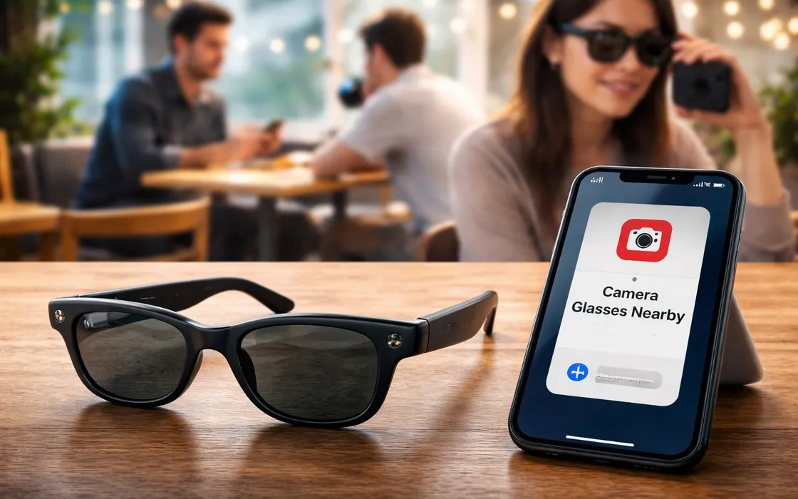 App Nearby Glasses scopre gli occhiali smart con videocamera nelle vicinanze