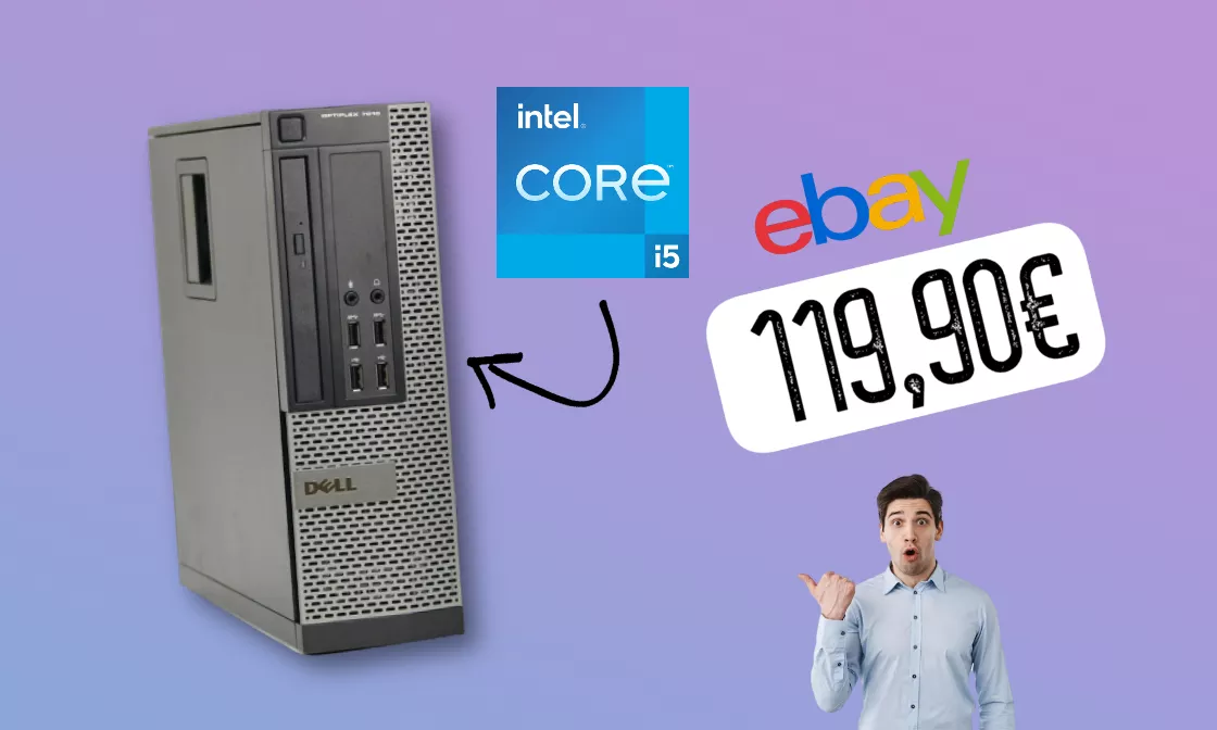 Questo PC DELL ricondizionato costa POCHISSIMO su eBay