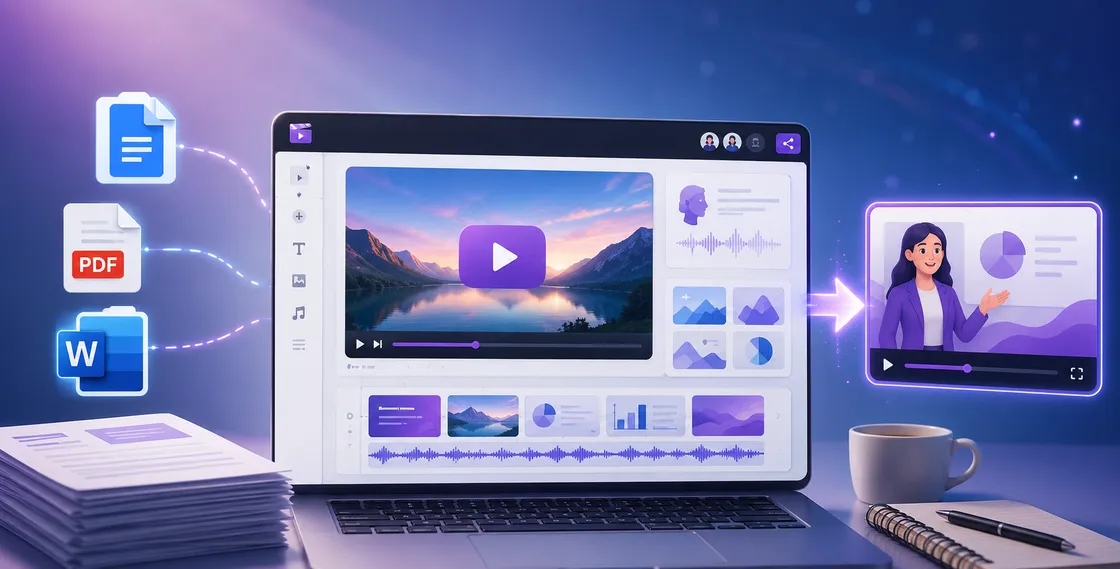 Google Vids trasforma documenti Word e PDF in video con l'AI