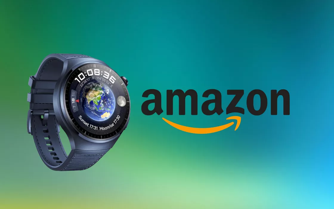 Huawei Watch 4 Pro, l'orologio più futuristico in sconto su Amazon