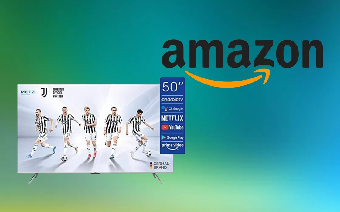 Smart TV da 50 pollici 4K SOTTOCOSTO su Amazon