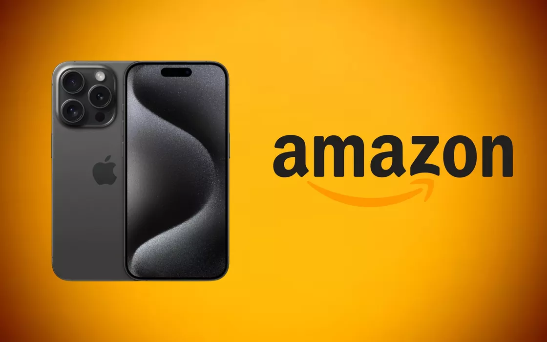 Disponibile iPhone 15 Pro da 1 TB in titanio nero su Amazon