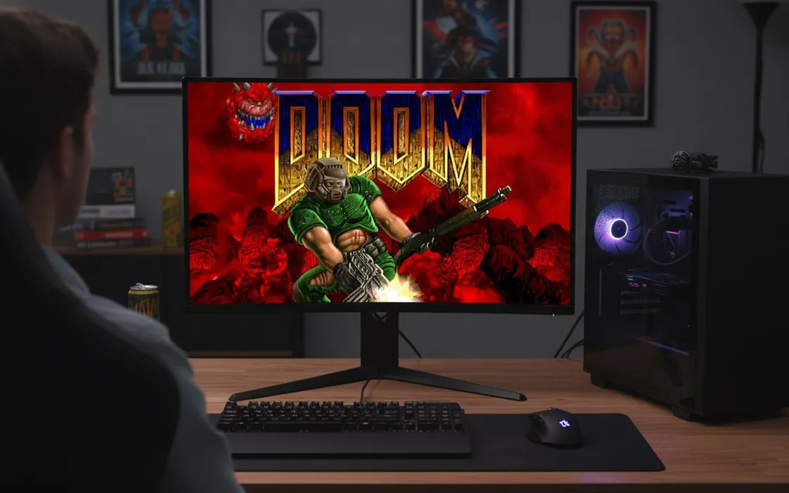 Doom diventa screensaver: gioca al leggendario sparatutto dal desktop Windows