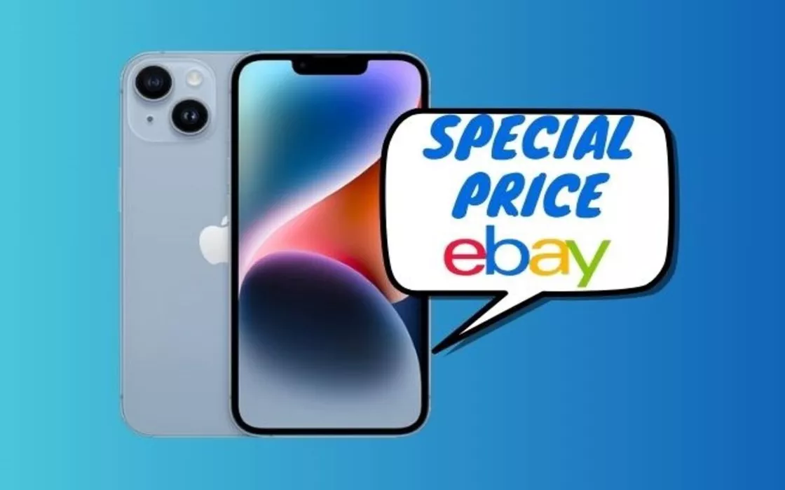 PREZZO BOMBA per iPhone 14 su eBay, TI COSTA SOLO 919,90 euro!