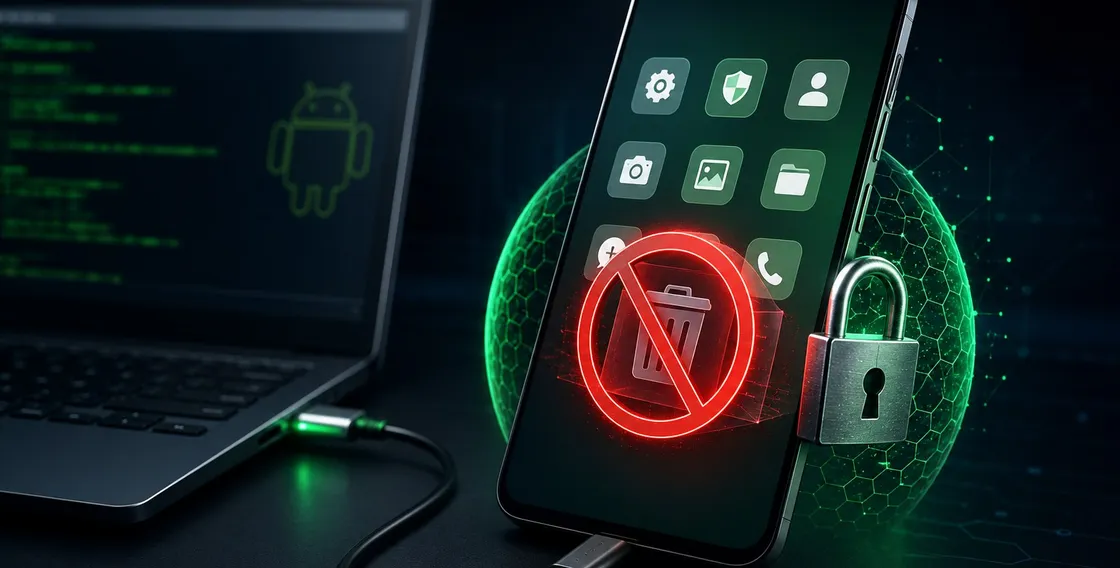 Android 17 blocca la rimozione delle app di sistema tramite ADB?