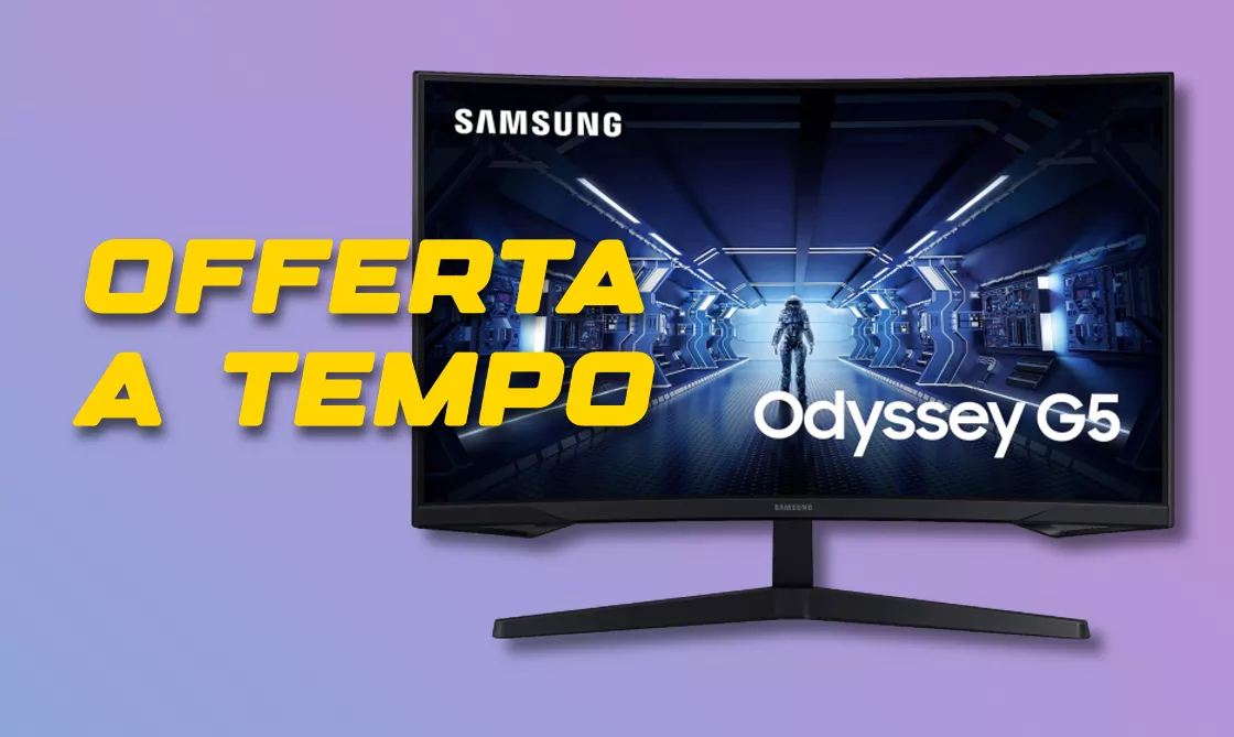 Samsung Odyssey G5: il monitor da gaming curvo 27