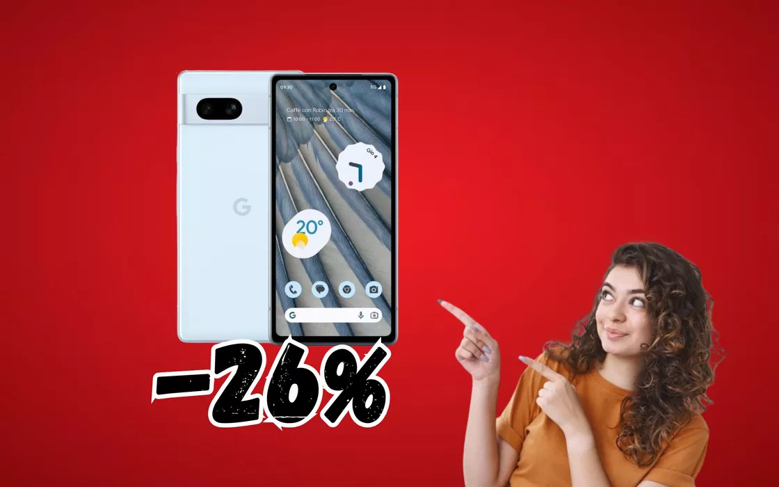 Il Google Pixel 7a è il MIGLIOR telefono da comprare oggi (-26%)