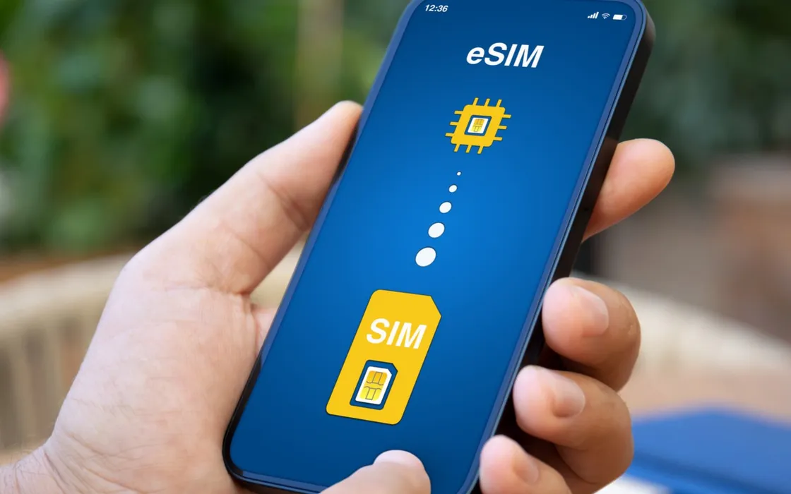 Come usare le eSIM con i dispositivi che hanno solo uno slot fisico per SIM standard
