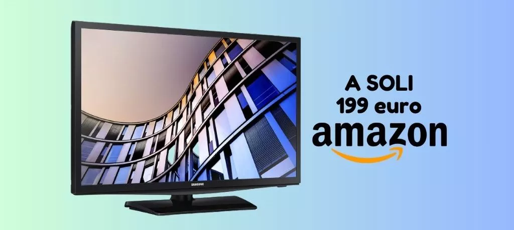 Smart tv Samsung a MENO di 200 euro (solo su Amazon)
