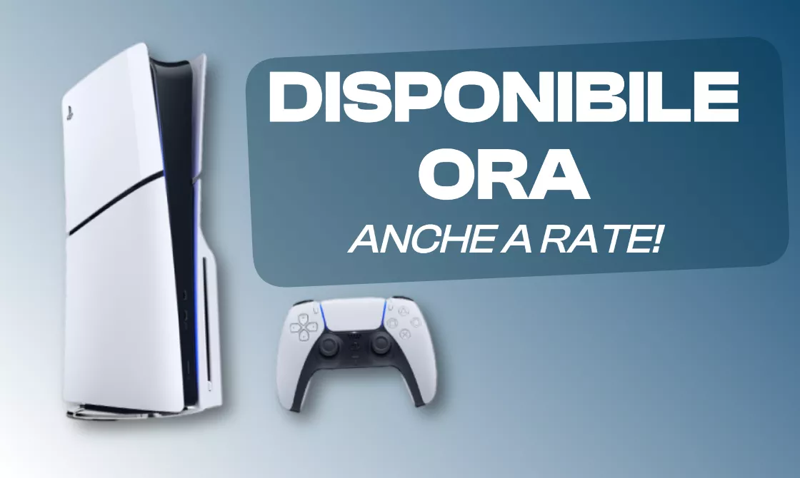 La nuova PlayStation 5 Slim è DISPONIBILE ORA su Unieuro, anche a rate!