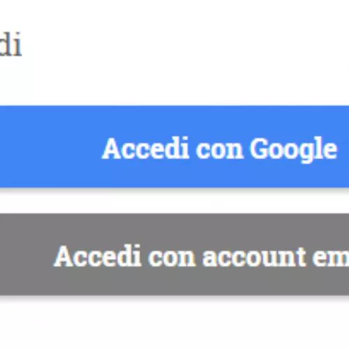 Accesso account Google da applicazioni e servizi terzi