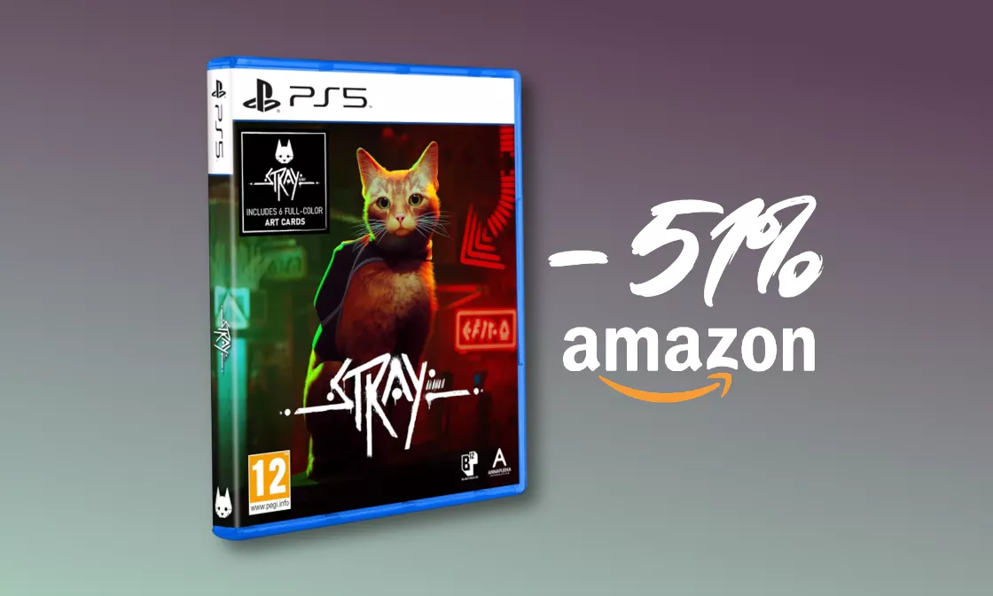Stray: esplora un mondo cyberpunk nei panni di un gatto (-51%)