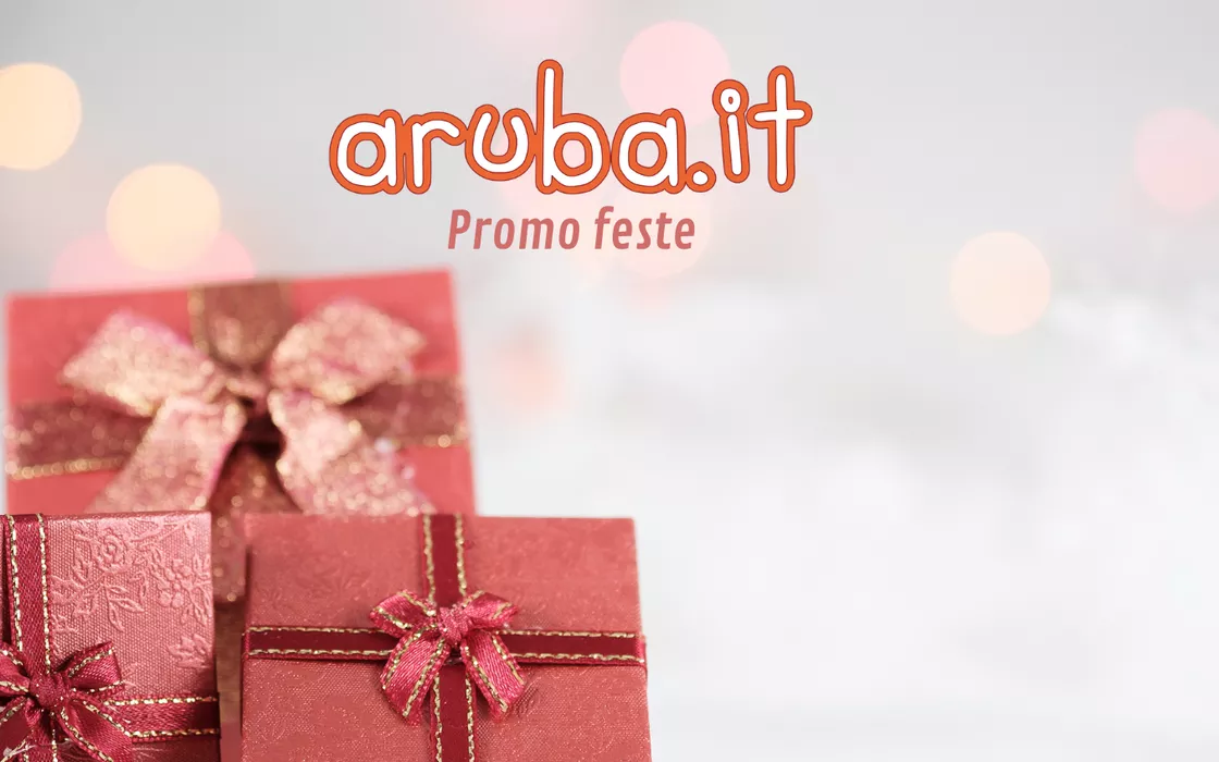 Aruba, hosting in maxi promozione per le festività natalizie