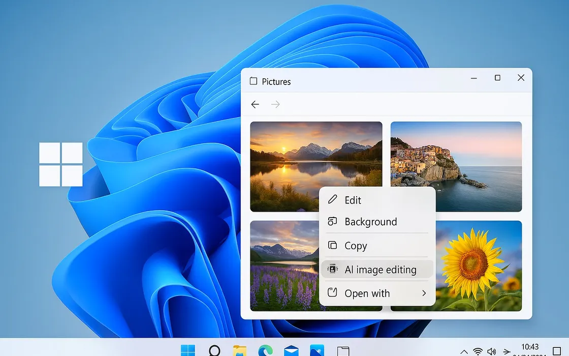 Scopri le Azioni AI di Windows 11: modifica immagini in un clic senza aprire nulla!