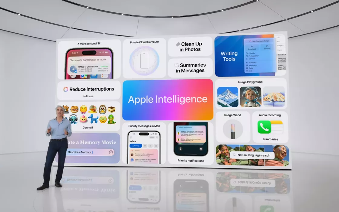 Apple Intelligence, l'UE deve attendere: parla Craig Federighi