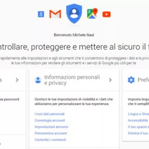 Proteggere account Google: i nuovi strumenti