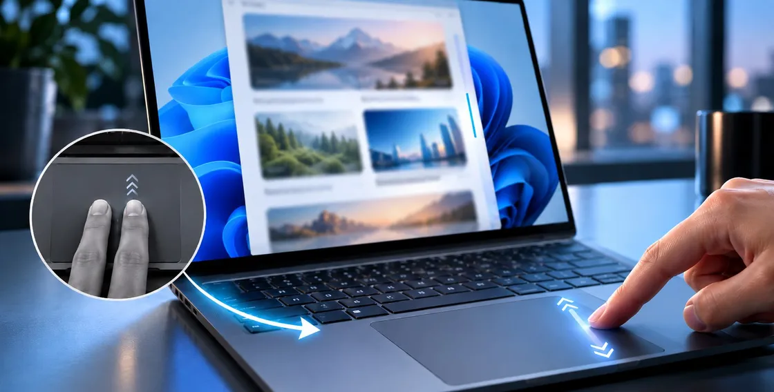 Windows 11 sblocca lo scrolling con un solo dito: come attivarlo subito