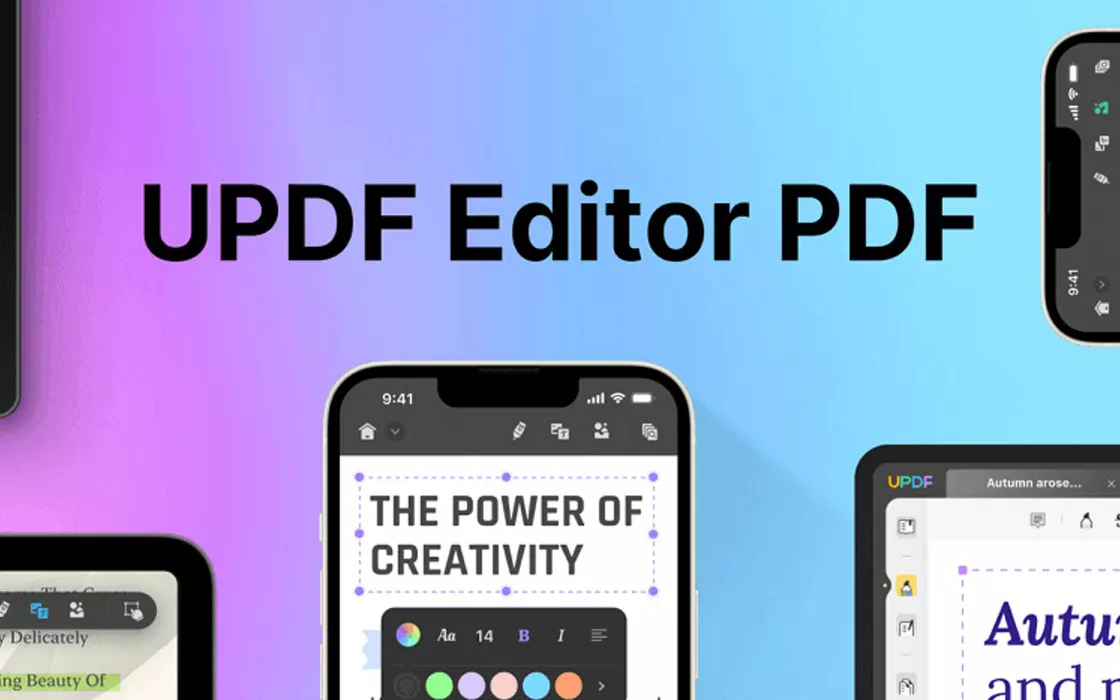 UPDF - Il miglior editor PDF AI: 5 motivi per provarlo