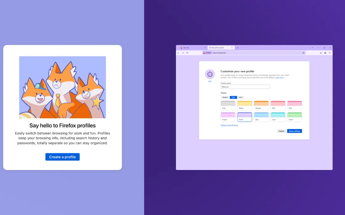 Firefox lancia una funzione attesa da anni: il Profile Manager