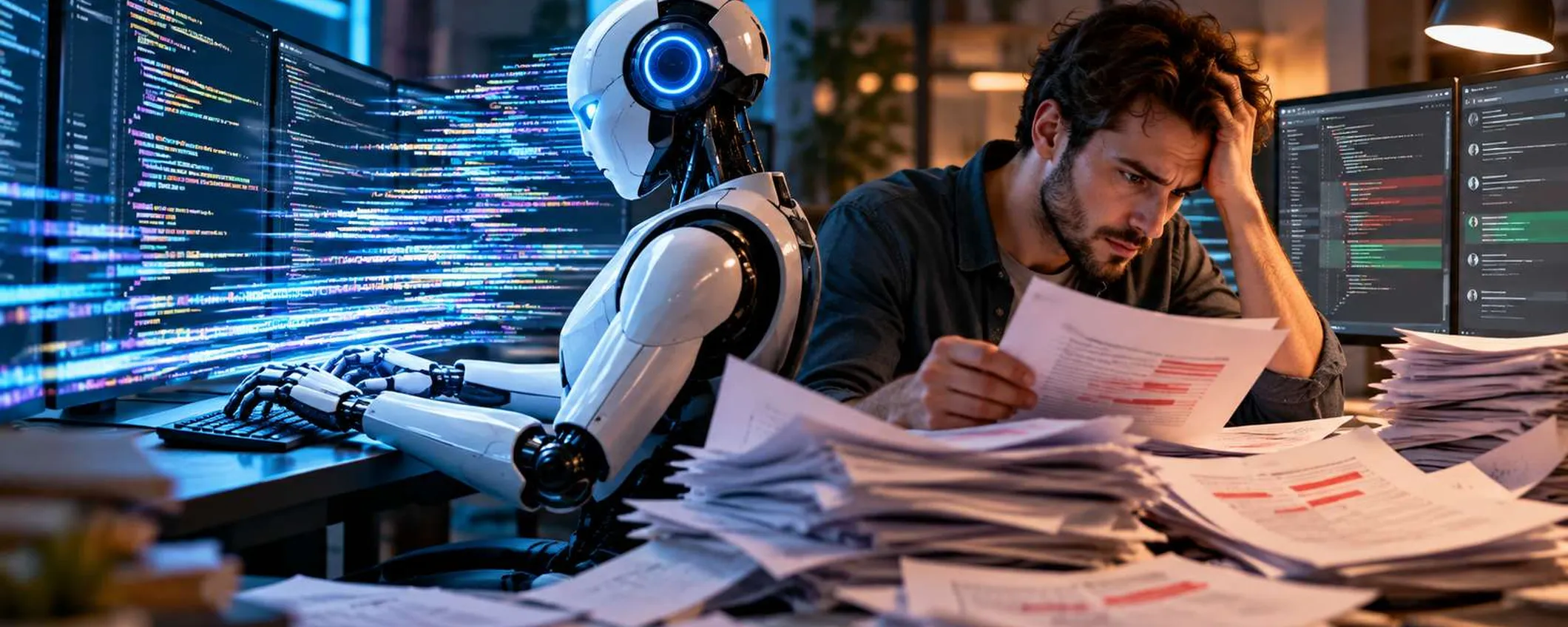 Anteprima: Gli agenti AI per la programmazione generano più codice ma non nuovo software