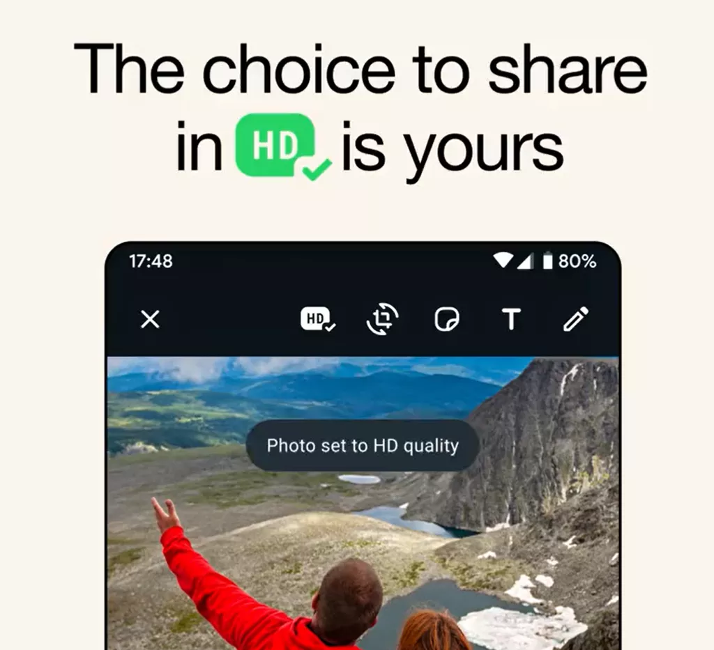 WhatsApp - come inviare foto in HD