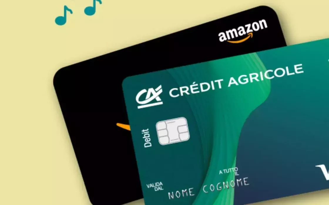 250 euro di Buoni Amazon con Crédit Agricole: apri subito il conto