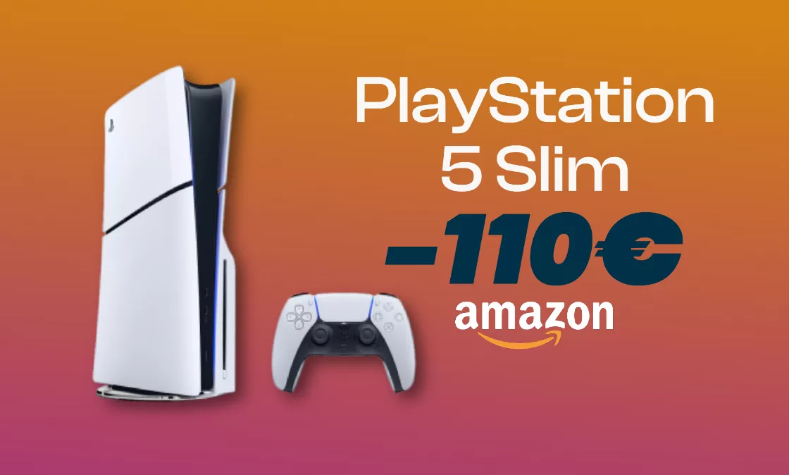 PlayStation 5 Slim in MAXI SCONTO su Amazon: -110€