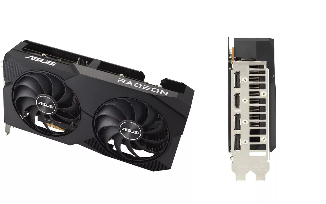 ASUS Dual AMD Radeon RX 6600 V2 da 8 GB ad un prezzo ASSURDO su Amazon