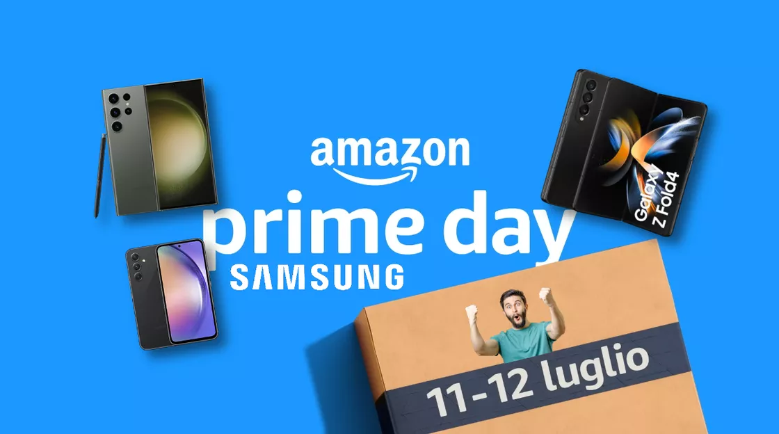 Prime Day 2023: tutti gli smartphone Samsung in SCONTO