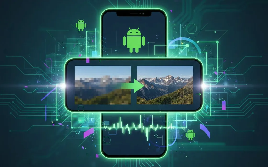 Android può fare upscaling 16X con AI da solo: un'app per fare tutto in locale senza cloud