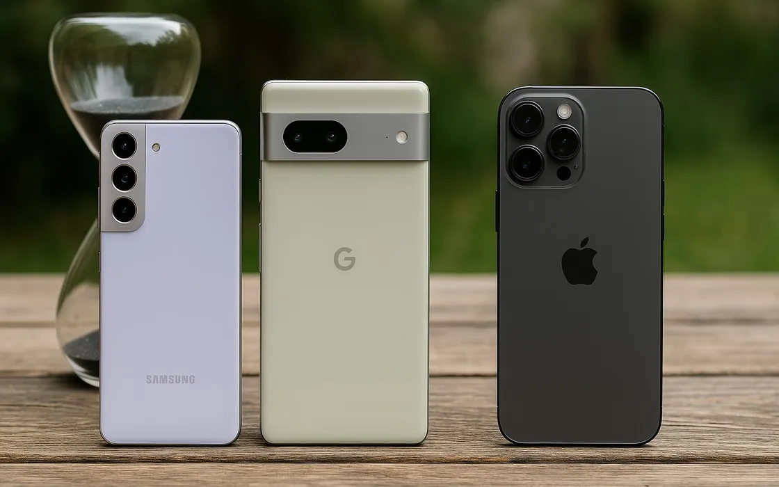 Smartphone Samsung durano il doppio rispetto a Pixel e iPhone dice l'Europa: sarà vero?