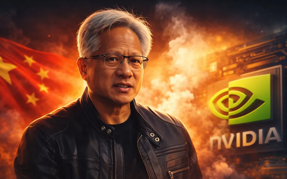 NVIDIA-Cina, scontro aperto: la risposta dura di Jensen Huang