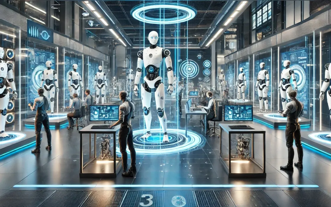 Prima base cinese per robot umanoidi in Cina: saranno 1000