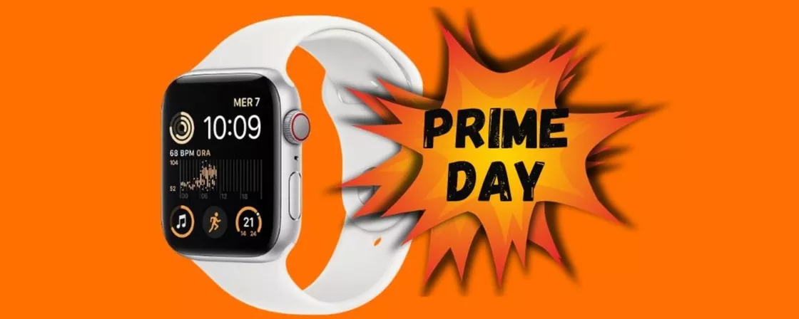 PREZZO SPECIALE Prime Day per Apple Watch SE!