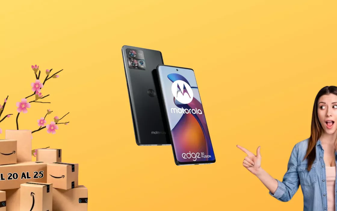 Il Motorola Edge 30 Fusion con Snapdragon costa MENO della metà
