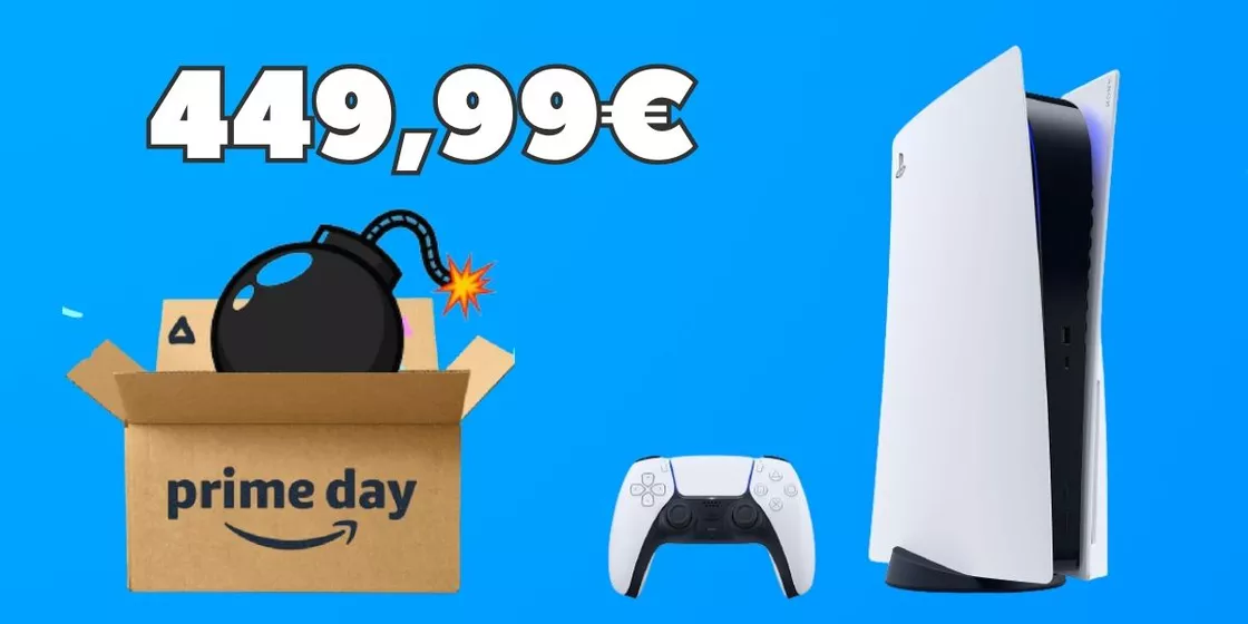 PlayStation 5, l'ultimo prezzo bomba dei Prime Day 2023 a 449,99 euro