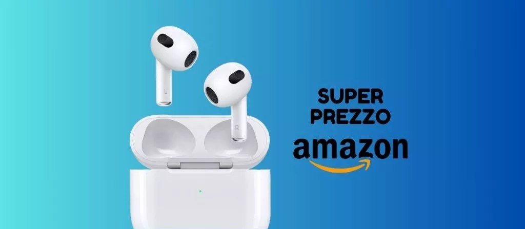 SUPER PREZZO per Apple AirPods, tue a SOLI 180 euro su Amazon!
