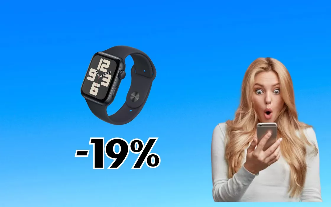 Compra ADESSO l'Apple Watch SE 2023 con 60€ di SCONTO