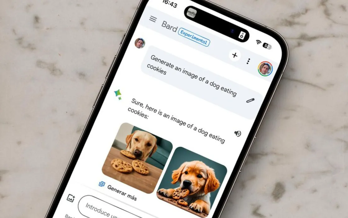 Google Bard si aggiorna, può creare immagini con l'IA su richiesta