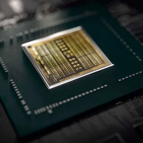 NVidia, immagine di un nuovo chip Turing per le schede GTX di fascia medio-bassa