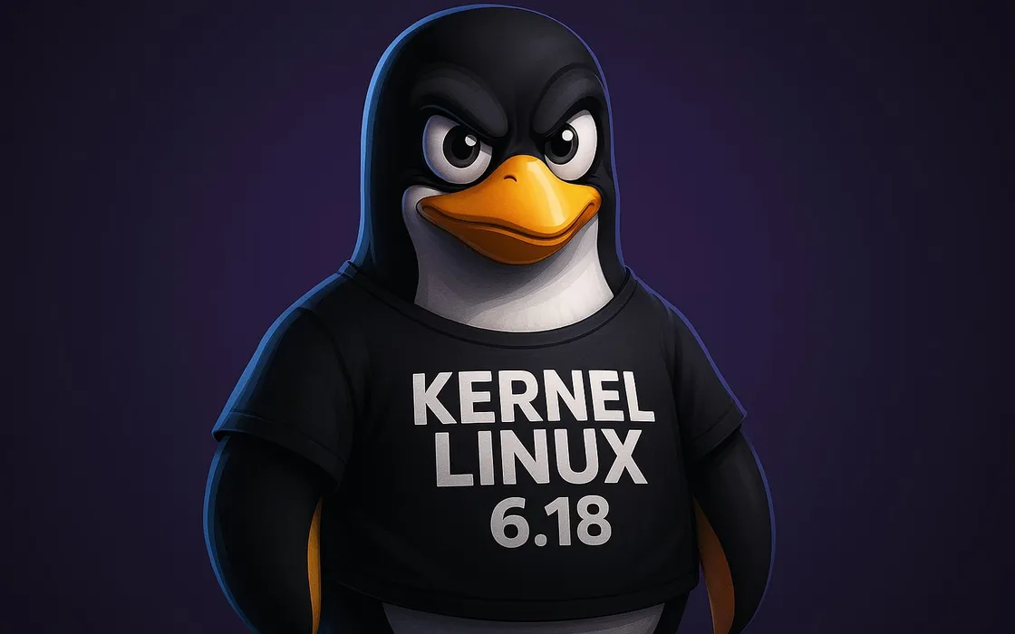 Kernel Linux 6.18 diventa LTS: tutto quello che c'è da sapere sul supporto fino al 2027