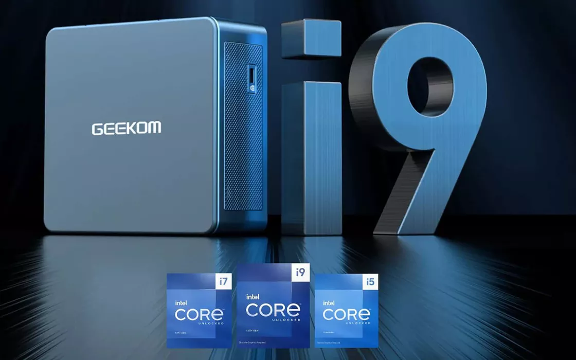 Geekom svela mini PC NUC con Intel Core i9-13900H: è il più performante al mondo?