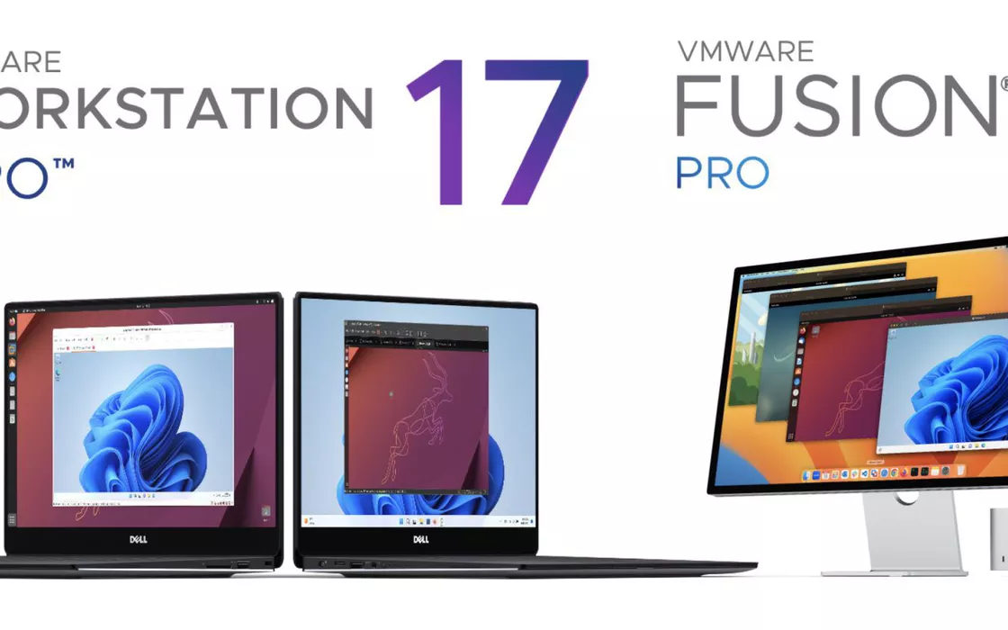VMware Workstation Pro e Fusion Pro diventano gratuiti
