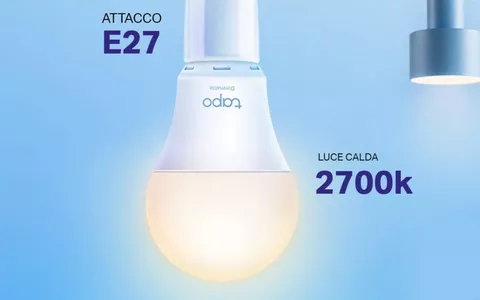 Lampadina intelligente Wi-Fi con attacco E27 per Alexa e Google a meno di 9  euro su