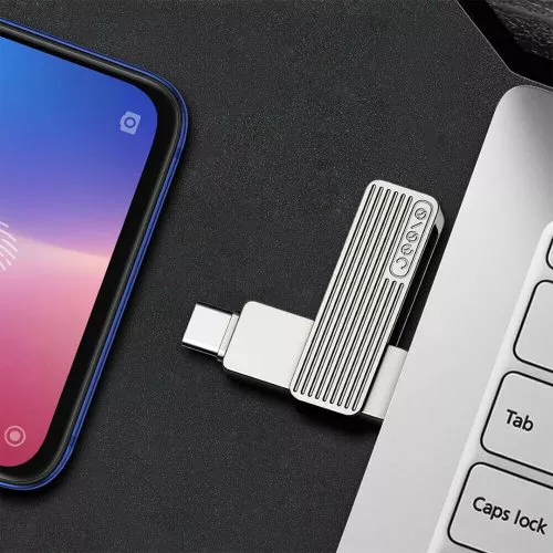 Chiavetta USB Type-C e USB-A Xiaomi Jessis U: doppio connettore, massima velocità