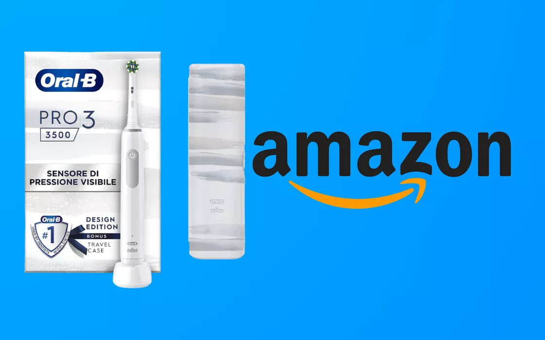 Spazzolino elettrico Oral-B a prezzo bassissimo su Amazon