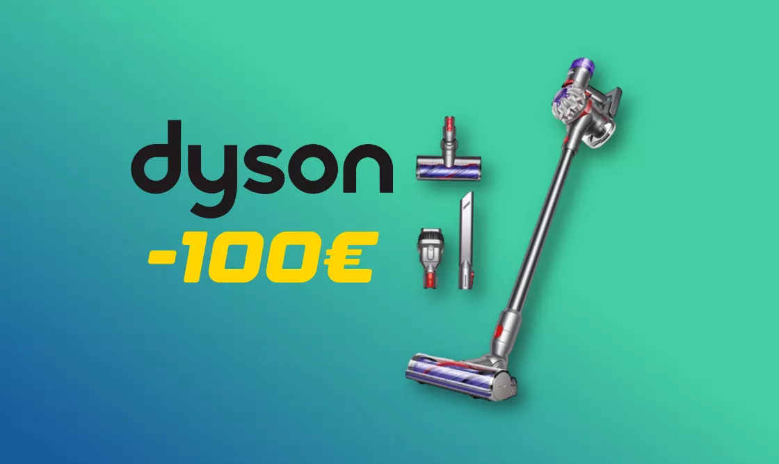 Dyson V8: l'aspirapolvere senza fili TOP DI GAMMA costa meno di 300€