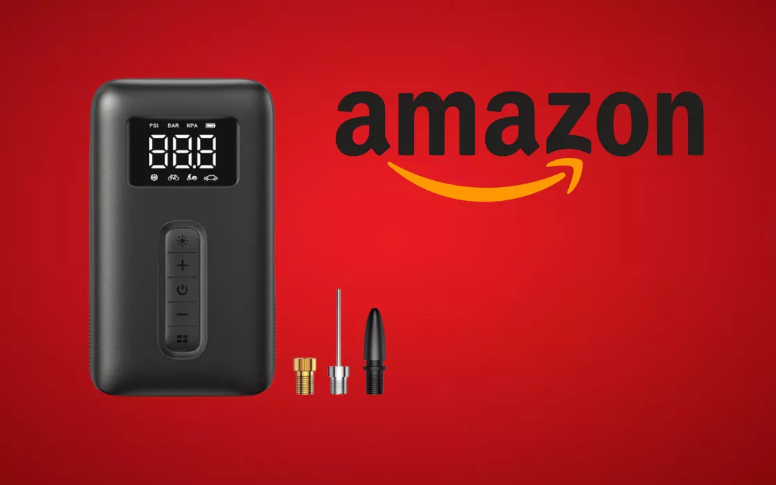 Il compressore ad aria portatile dal prezzo assurdo su Amazon