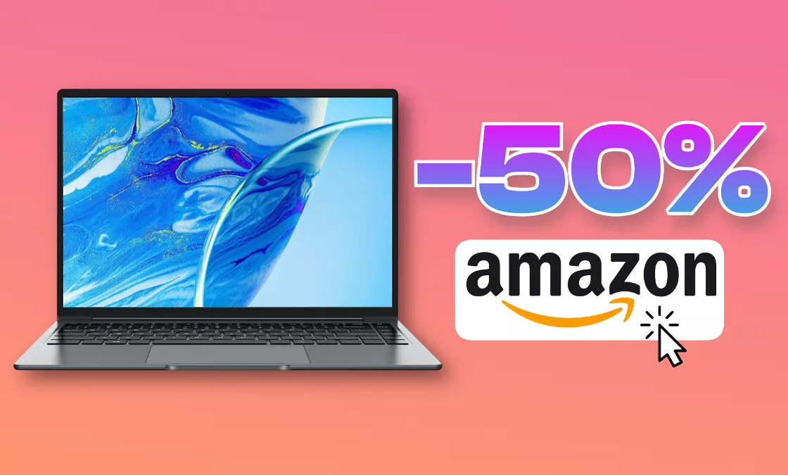 Sembra un MacBook ma costa molto MENO: notebook Windows -50% su Amazon